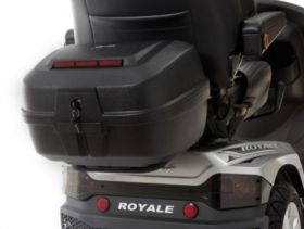 Bauletto porta-oggetti posteriore per scooter elettrico modello ROYALE.