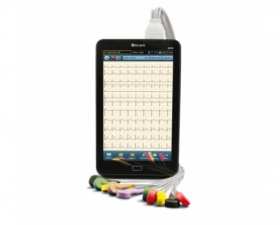 Elettrocardiografo portatile digitale 12 derivazioni formato Tablet