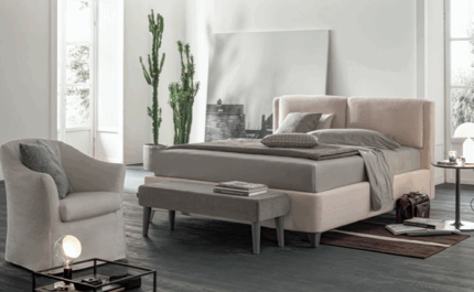 letto imbottito loft v&nice