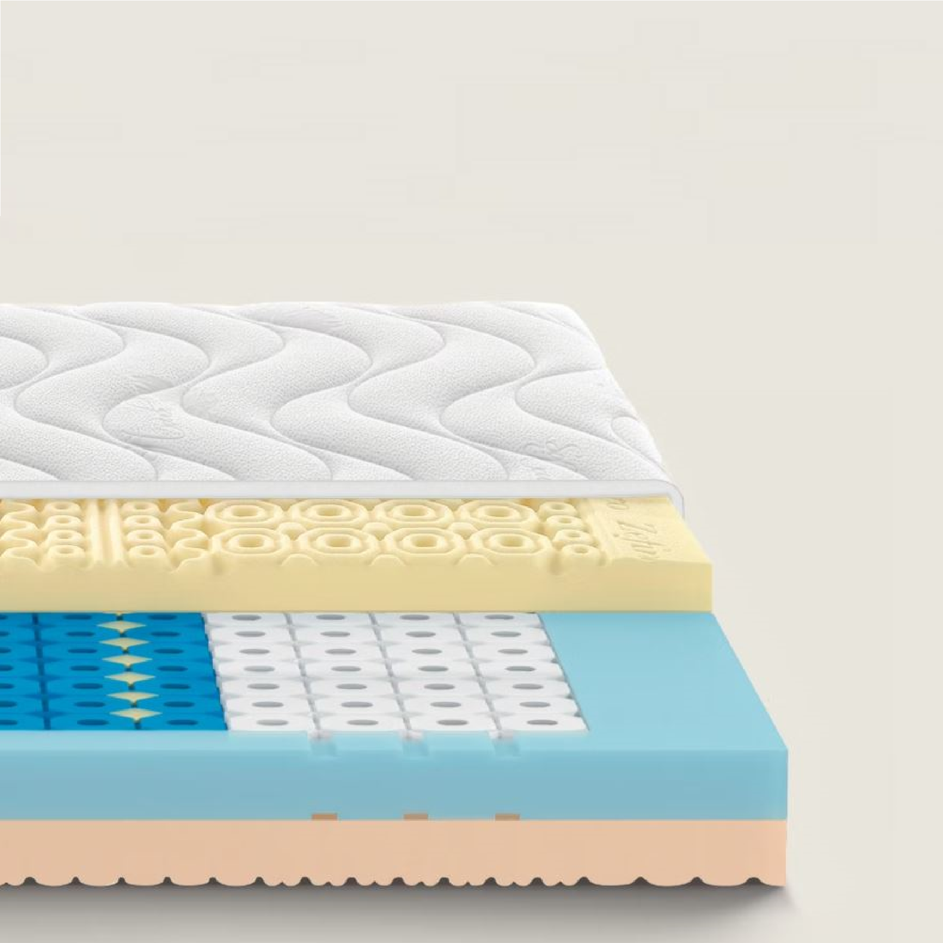 zefiro memory 1 Materasso Zefiro memory Dorsal