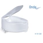 Rialzo WC con fermi e coperchio ONDA - immagine 2