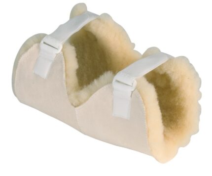 ginocchiera in vello naturale