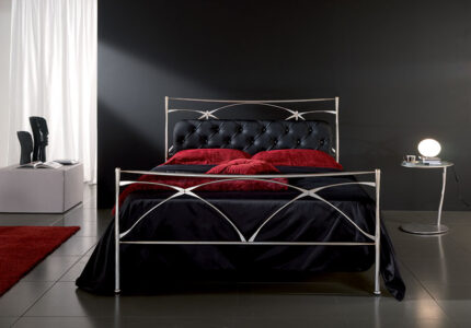 Letto Ferro Luce Capitonné-0