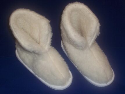 stivaletti in lana merinos