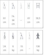 Rollator 2 ruote pieghevole POSEIDON-22253