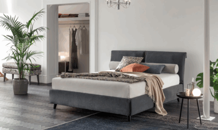 letto imbottito River v&nice