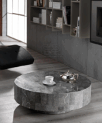 tavolino round 1 stones