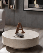 tavolino round 1 stones