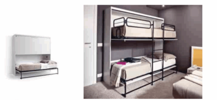 letto singolo double jack