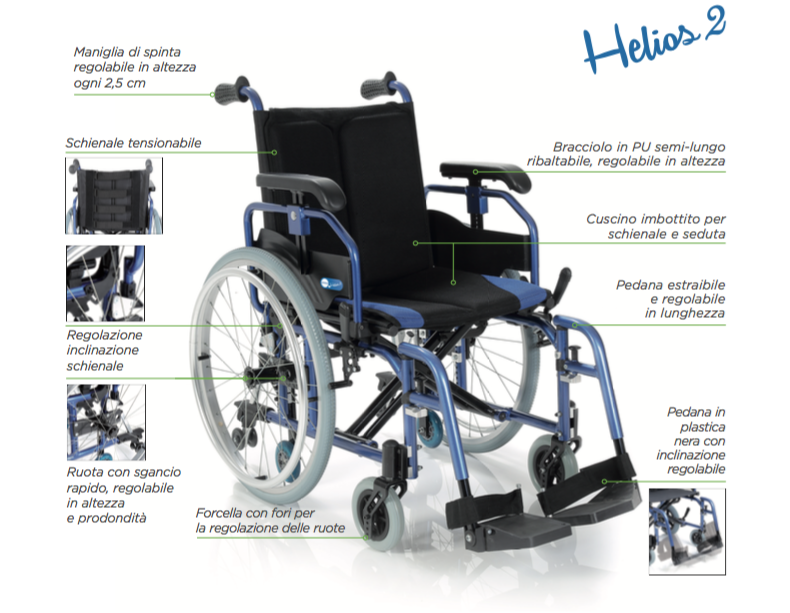 carrozzina pieghevole in alluminio ad autospinta carrozzina pieghevole in alluminio ad autospinta