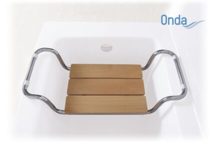Sedile da vasca in legno ONDA-0