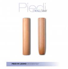 piede per rete in legno