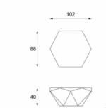 tavolino stones diamond