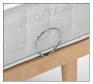 Arrêts Di Materasso Laterale Per Cornice Metallo 30 X 30