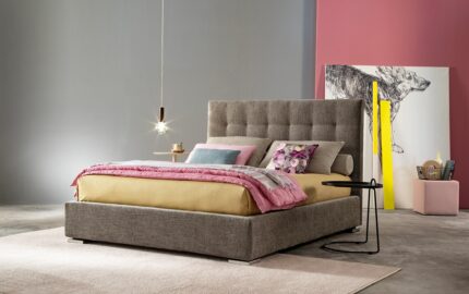 letto imbottito victor plus v&nice senza rete