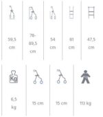 Rollator pieghevole ATLANTE 1.0-11706