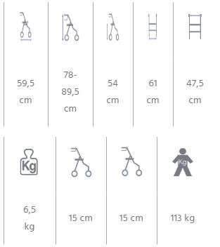 Rollator pieghevole ATLANTE 1.0-11706
