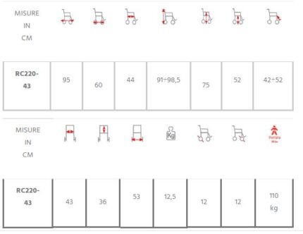 Sedia Comoda Pieghevole 4 Ruote-11788