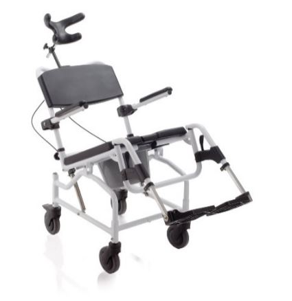 Sedia Comoda WC-Doccia 4 Ruote-0