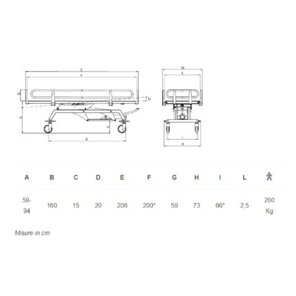 Barella Doccia Pediatrica Idraulica NEFTI SMALL