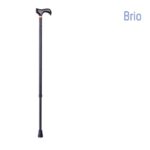 Bastone in alluminio con impugnatura anatomica BRIO
