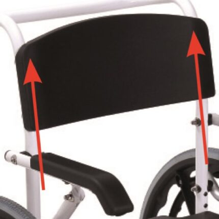 Sedia comoda WC e doccia ad autospinta ONDA