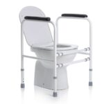 Sostegno WC regolabile in acciaio ONDA