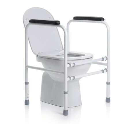 Sostegno WC regolabile in acciaio ONDA