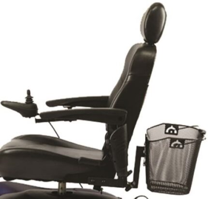 Cestino posteriore per scooter elettrico.