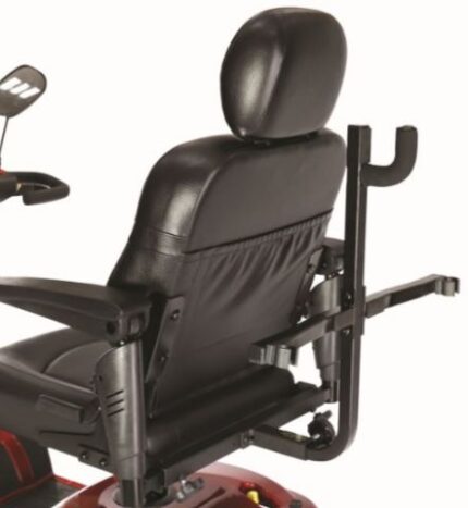 Supporto per deambulatore per scooter elettrico.