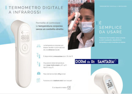 termometro frontale infrarossi