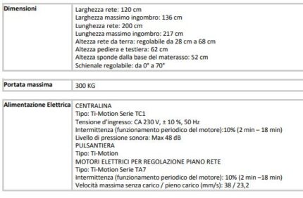 Letto Elettrico BARIATRICO-12130