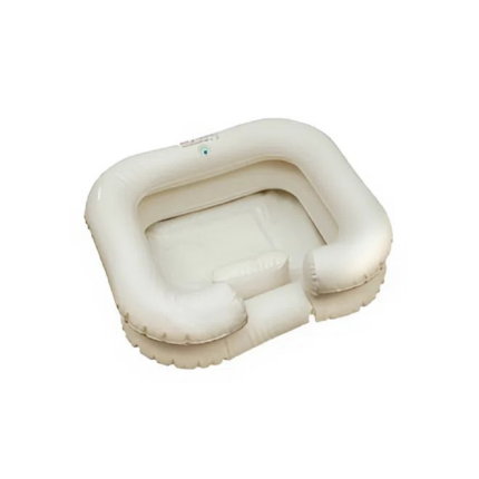 Vaschetta gonfiabile per lavaggio capelli