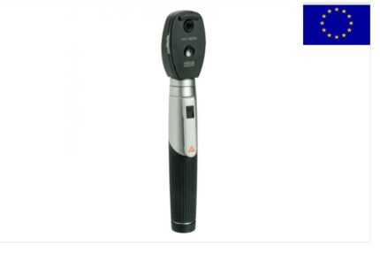 Oftalmoscopio HEINE mini 3000 da 2,5V, manico a batterie mini 3000 con 2 batterie alcaline AA incluse. In blister. Oftalmoscopio in formato tascabile con diaframma con stellina di fissazione. Ottiche di qualità in formato mini, ideale per visite dom