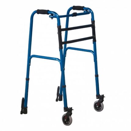 Deambulatore in alluminio pieghevole Plus