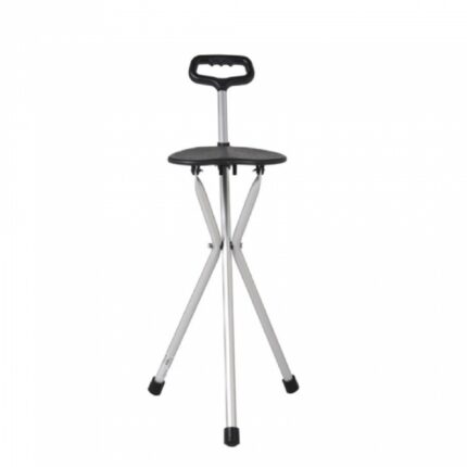 Bastone a sgabello pieghevole