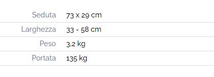 Tavola da vasca regolabile in larghezza: seduta realizzata in polietilene con spazi longitudinali per il deflusso dell’acqua; maniglia di supporto in materiale plastico; appoggi per regolazione laterale in materiale plastico antigraffio ed antiscivol