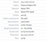 Sistema antidecubito Gemini II per pazienti bariatrici, appositamente progettato per offrire comfort e prevenzione alle persone in condizioni di obesità o sovrappeso. Questo sistema è composto da un materasso a 20 elementi intercambiabili in Nylon/TPU con