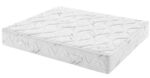 Materasso in Memory (altezza totale 24cm) con struttura interna a 3 strati: Memory viscogel soffice con microparticelle di gel per una maggiore freschezza e sagomata per una miglior accoglienza, altezza 3,5/5 cm densità 55 kg/m³ Memory ondulato per un