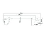 Pinza prensile 74cm PRENZ