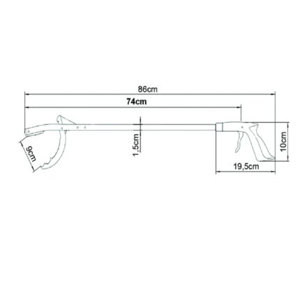 Pinza prensile 74cm PRENZ