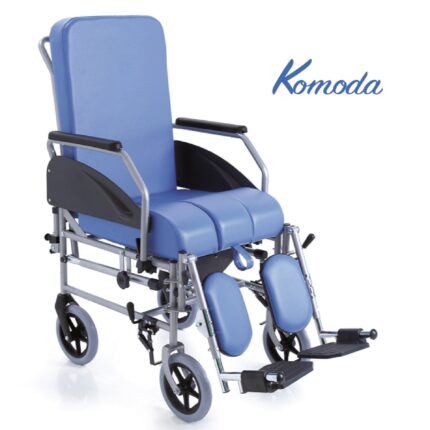Sedia comoda con schienale reclinabile KOMODA (Ruote da 20cm)