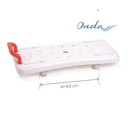 Sedile per vasca regolabile in larghezza ONDA