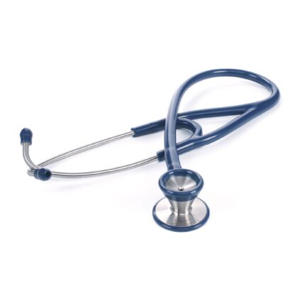 Stetofonendoscopio Cardiologico in acciaio inox - Doppia testa ruotante