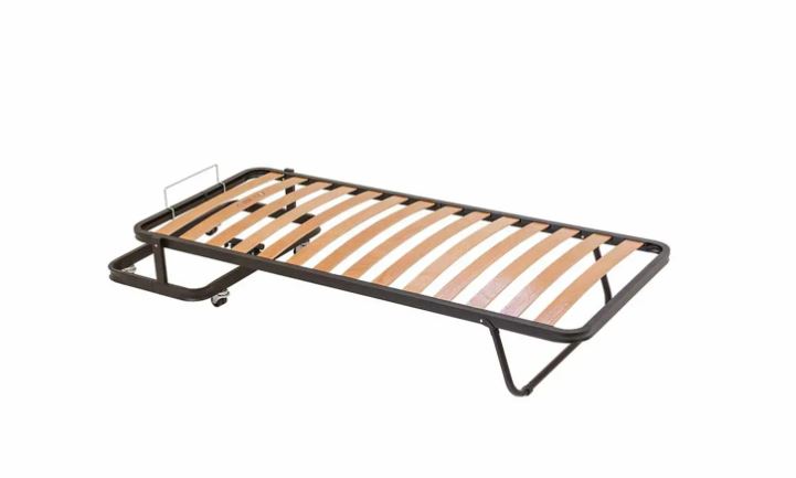 Rete a doghe in legno con struttura in ferro. Dotata di ruotine per facilitarne il trasporto.
MISURE DISPONIBILI:
Larghezza (cm)
80 | 90
Lunghezza (cm)
190 | 195 | 200 Rete a doghe in legno con struttura in ferro. Dotata di ruotine per facilitarne il trasporto. MISURE DISPONIBILI: Larghezza (cm) 80 | 90 Lunghezza (cm) 190 | 195 | 200