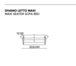 Divano Letto DOBBLE Vitarelax-16333