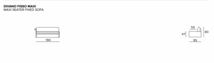 Divano YOUNG Top 5000 Vitarelax -17896