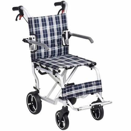 Sedia da trasporto pieghevole in alluminio VALLETTA