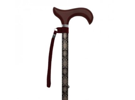 Bastone in allumino regolabile, tubo intero o pieghevole NATALY-0