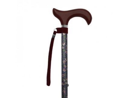 Bastone in allumino regolabile, tubo intero o pieghevole LISA-0